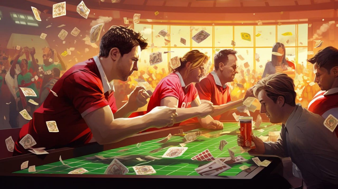 Casino-style table games and slots available on okfun game